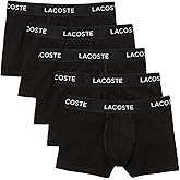 Lacoste Mens 5-Pack Regular Fit Boxer Trunk