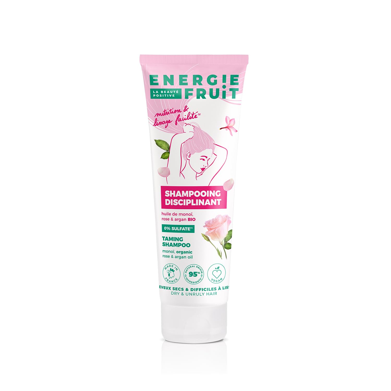 Energie Fruit Shampooing Soin Supra-Liss Monoi Rose 250ml