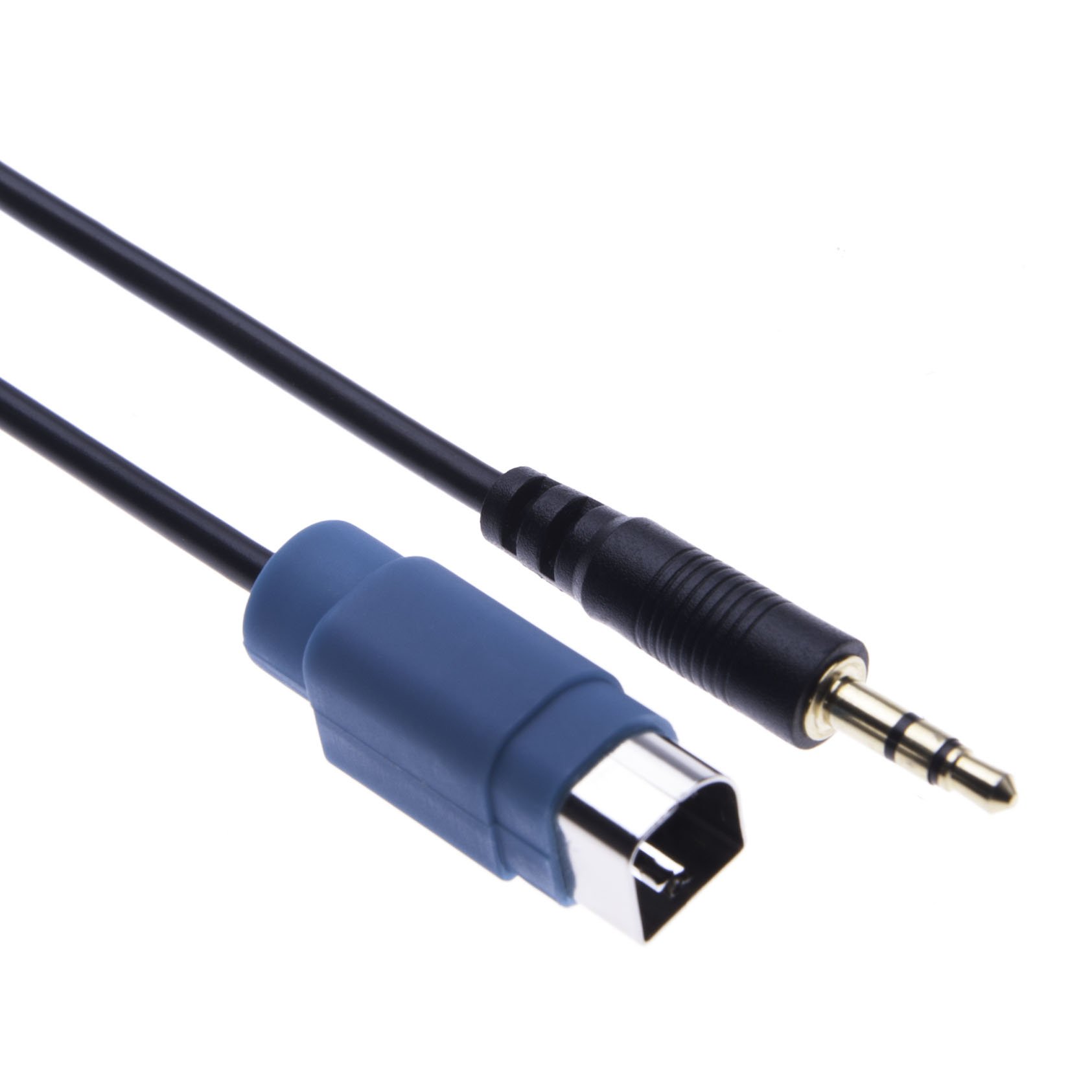 Line In Input Connection Cable Compatible with Alpine KCE-237B Audio to Aux Jack 3.5mm Converter Wire for Alpine CDA 105Ri, 117Ri, CDE 104BTi, 103BT, 102Ri, 101R, RM, 111R, RM, 112Ri, W203Ri 3ft
