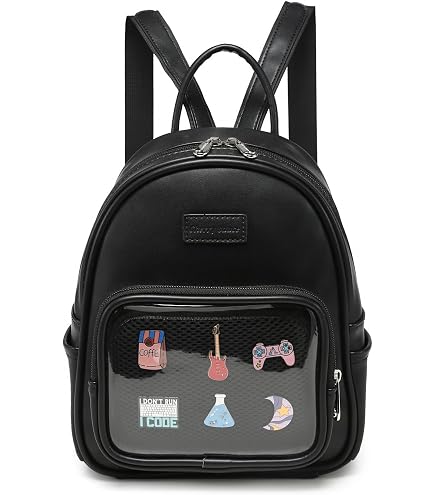 Aesthetic Kawaii Ita Backpack Pin Display Cute Purse For Anime Pins | PU Leather
