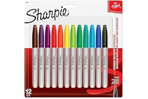 Sharpie Pen SHARPIE FINE12CT MARKER SET, Multicolor 12 Count