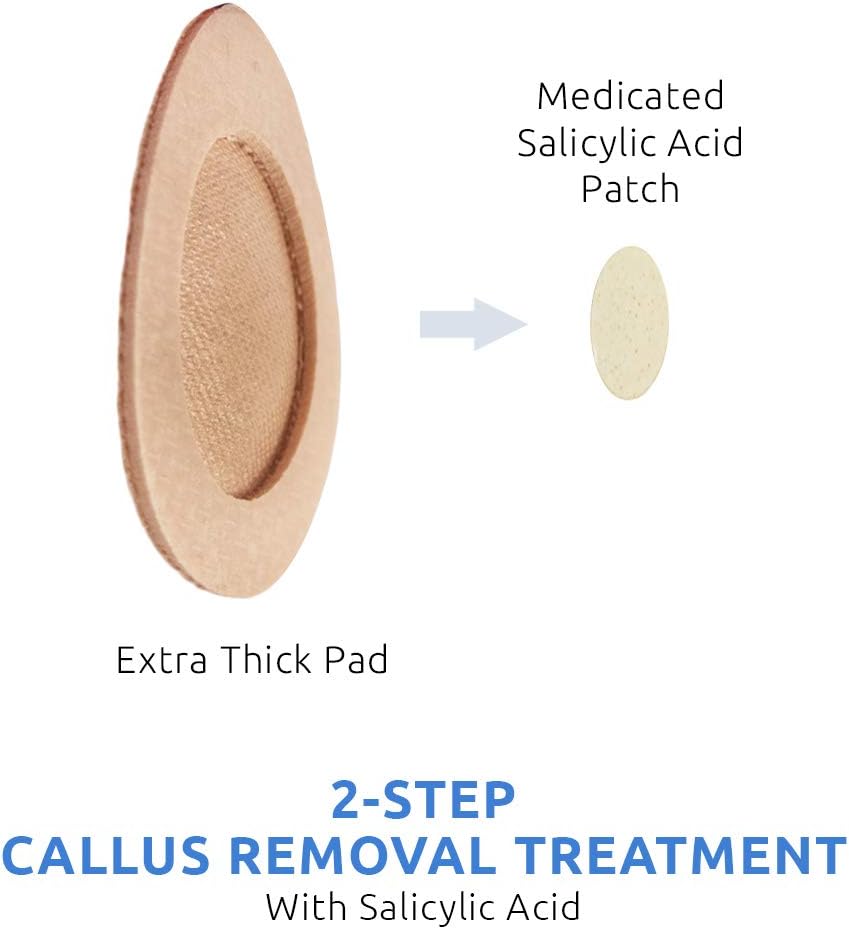 Comfort Zone Extra Thick Callus Remover, Effectively Removes Calluses and Protects Against Friction, 3 Pack: Health & Personal Care