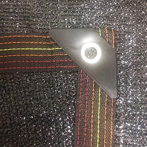 SLZFLSSHPK sonnensegel rechteckig90% Schattierungsrate Verdickte perforierte Kanten Mesh-Plane für Gewächshausgarten… – Bild 5