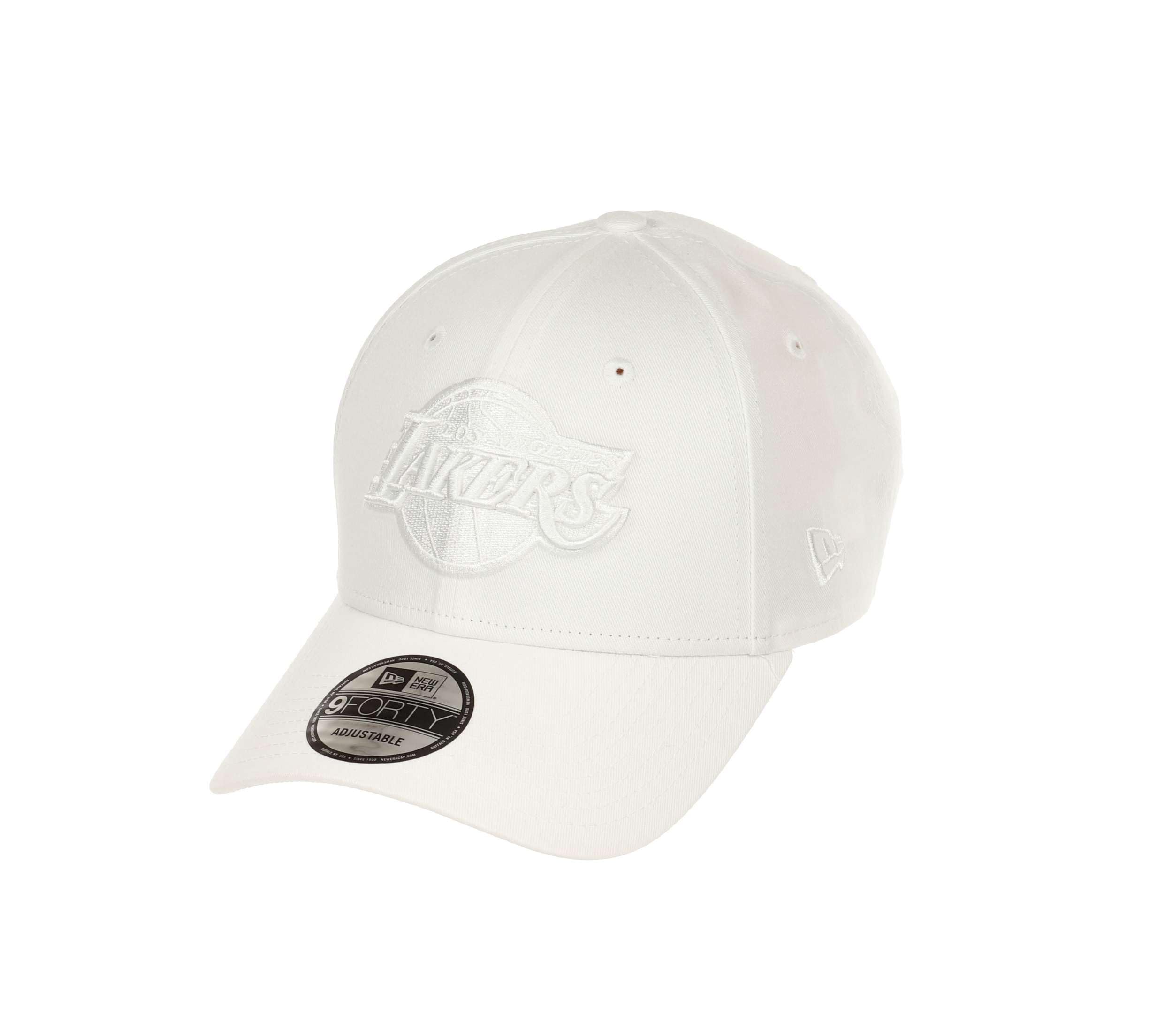 New Era Los Angeles Lakers NBA Essential White 9Forty Adjustable Cap