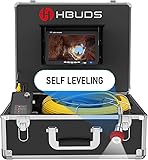 HBUDS Sewer Camera Self Leveling, 165ft Drain Pipe