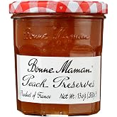 Bonne Maman Preserve, Peach, 13 Ounce (Pack of 4)
