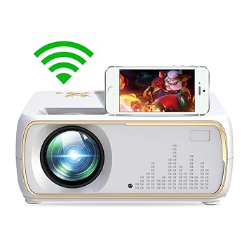 BMG Proyector HD, Pantalla Completa Inalámbrica Full HD LED ...