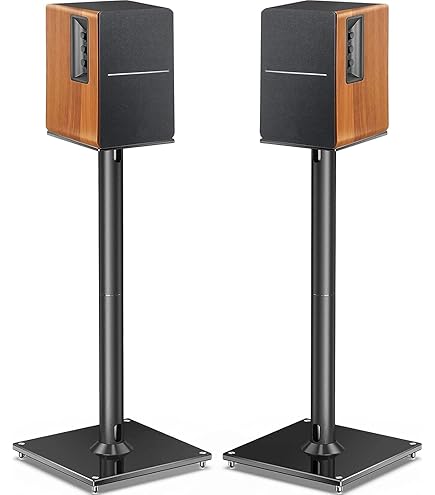 Amazon.com: Q Acoustics 3000i Stands - Pair (Black) : Electronics
