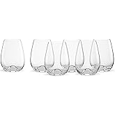 Lenox Tuscany Classics Stemless Glass Set, Buy 4 Get 6, 2.6 LB, Clear