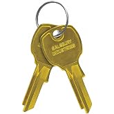 Salsbury Industries Vertical Mailboxes Key Blank, Pins 5, PK50, Brass