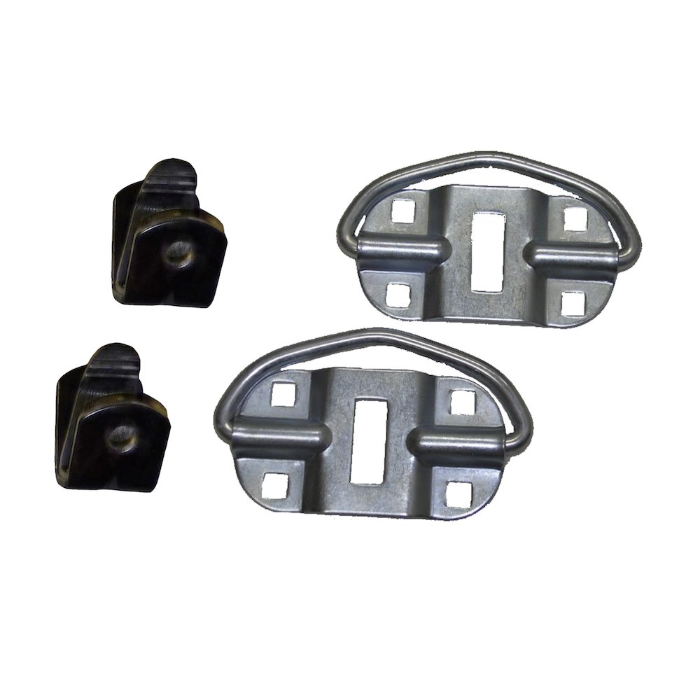 BK1000 Orange/Black Deluxe Motorcycle Wheel Chock Combo Kit Lock N Load