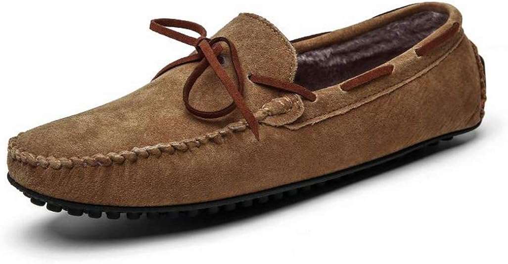 fur loafers for men