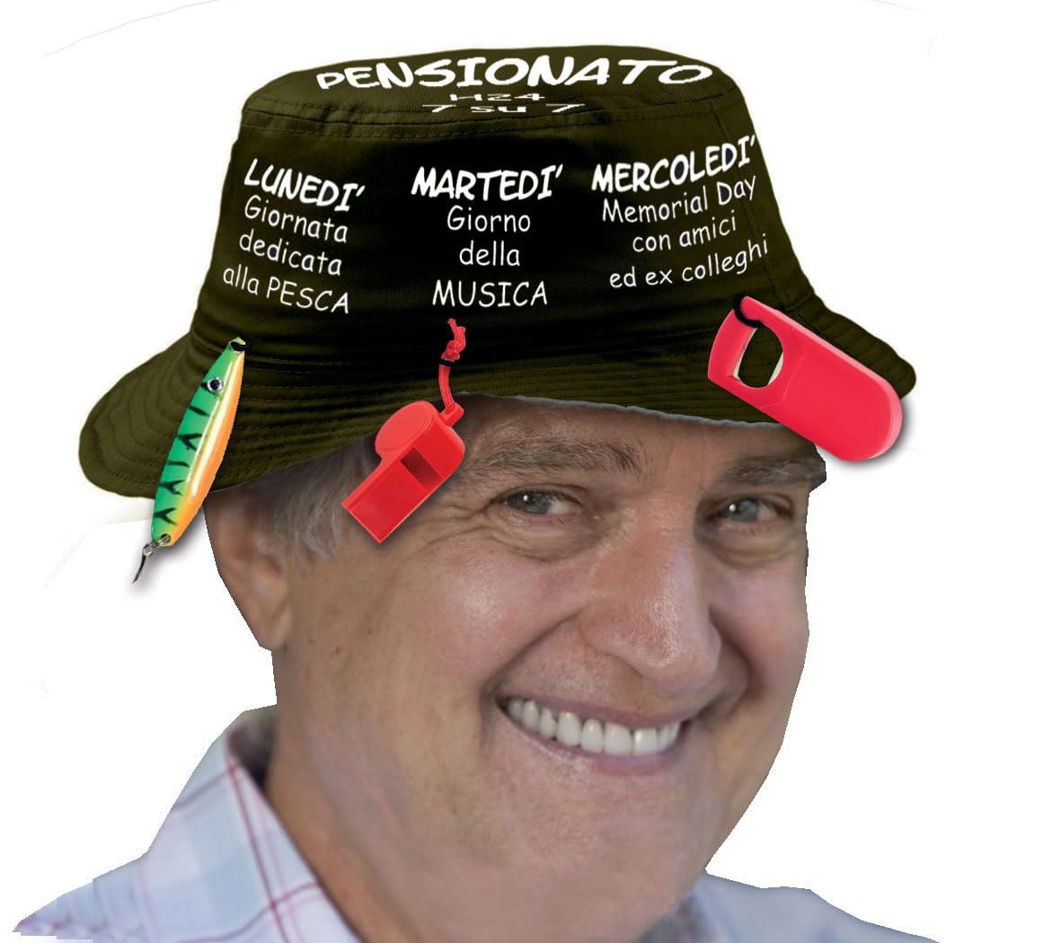 Bombo Retirement Hat, Black, One size
