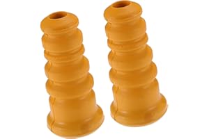 A ABSOPRO No.4M515K570AA Suspension Strut Bumper Bump Stop for Mazda 3 2004-2012 for Mazda 5 2007-2012 / Rear Rubber Jounce Bumper Buffer/Durable / 2 Pcs Item Replacement