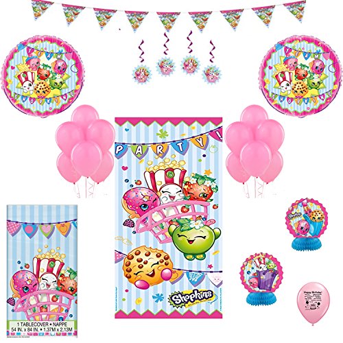 Shopkins Party Supplies Room and Balloon Decorating Kit