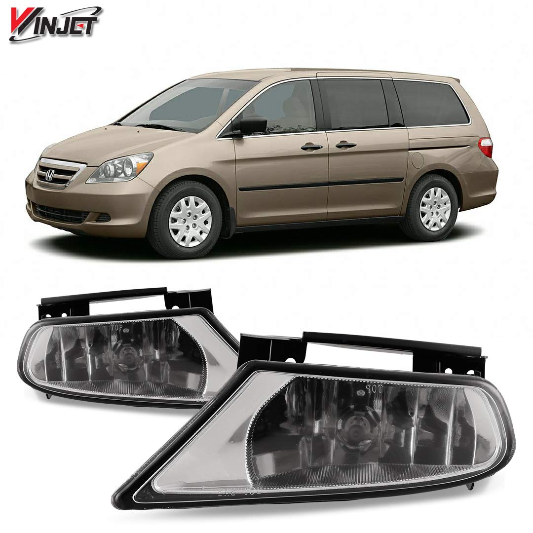 Winjet Wj30 0136 09 Oem Series For 2005 2007 Honda Odyssey Clear Lens Driving Fog Lights Switch Wiring Kit