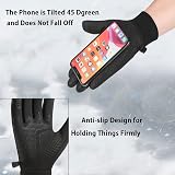 Crazy Shark Winter Thermal Gloves Windproof Water-Resistant Touch Screen view 5