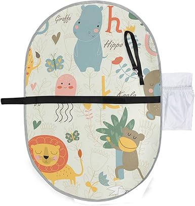 animal baby changing mat