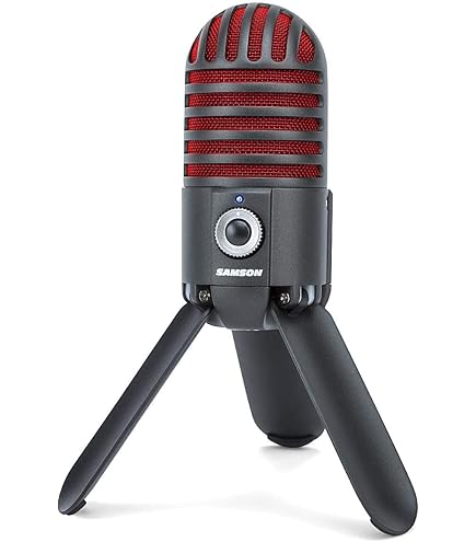 Amazon.com: SAMSON Meteor USB Microphone (Titanium Black