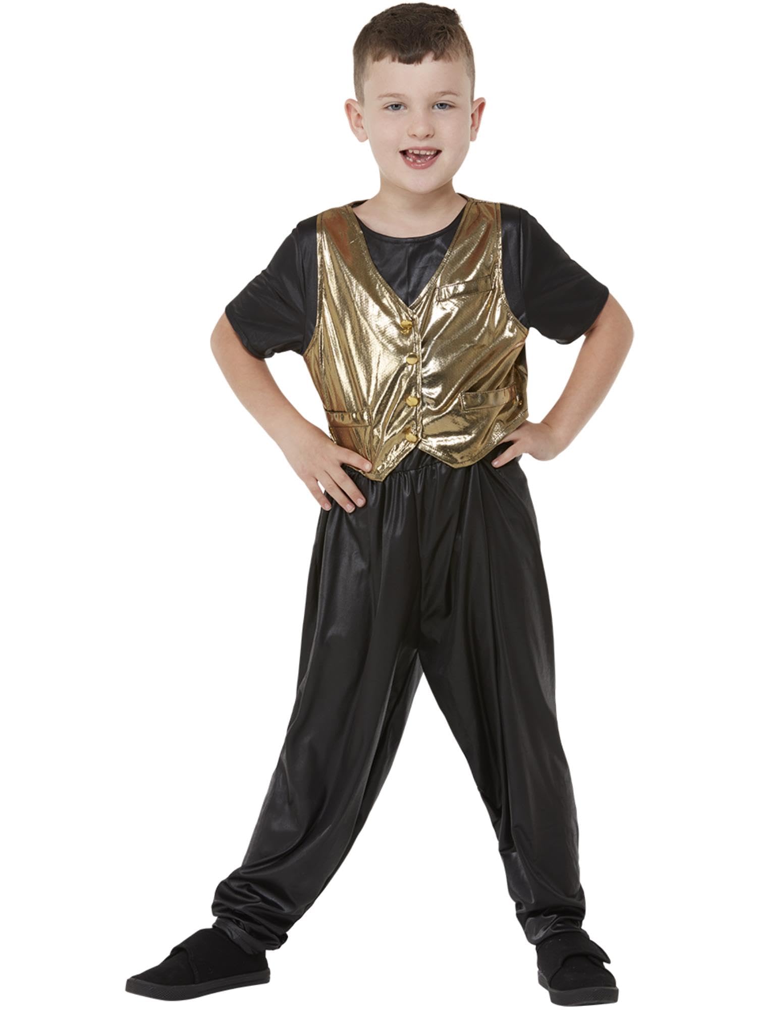 Smiffys 80s Hammertime Costume All In One, Boys Fancy Dress, 1980s Dress Up Costumes