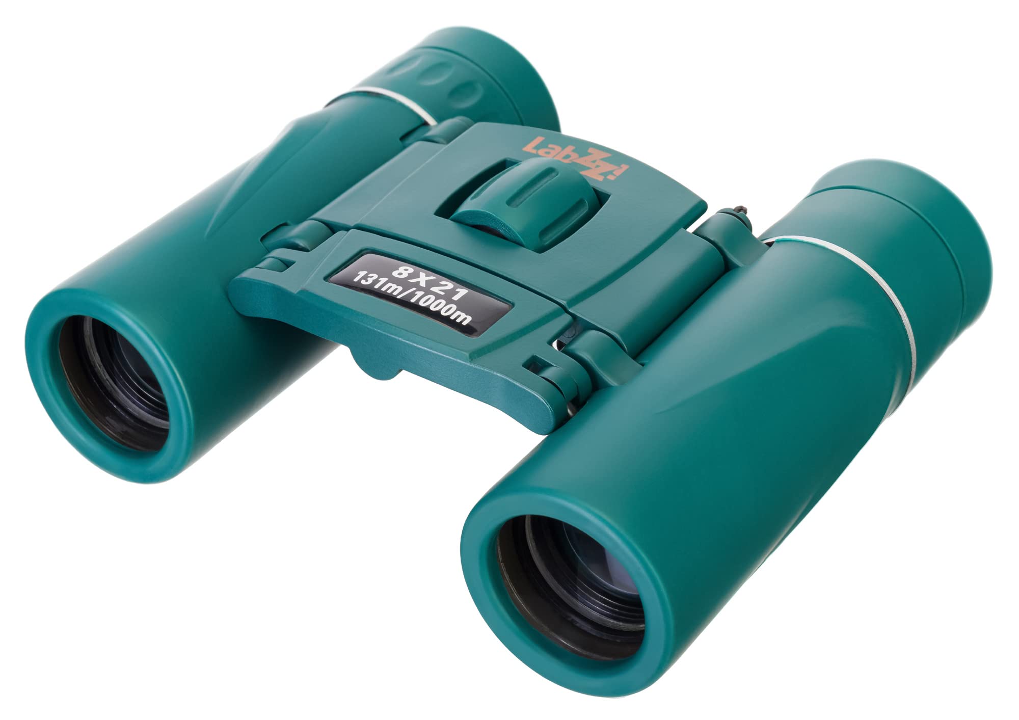 Levenhuk LabZZ B5 Compact Foldable Binoculars for Kids with 8x Magnification BK-7 Fully Coated Optics, Blue