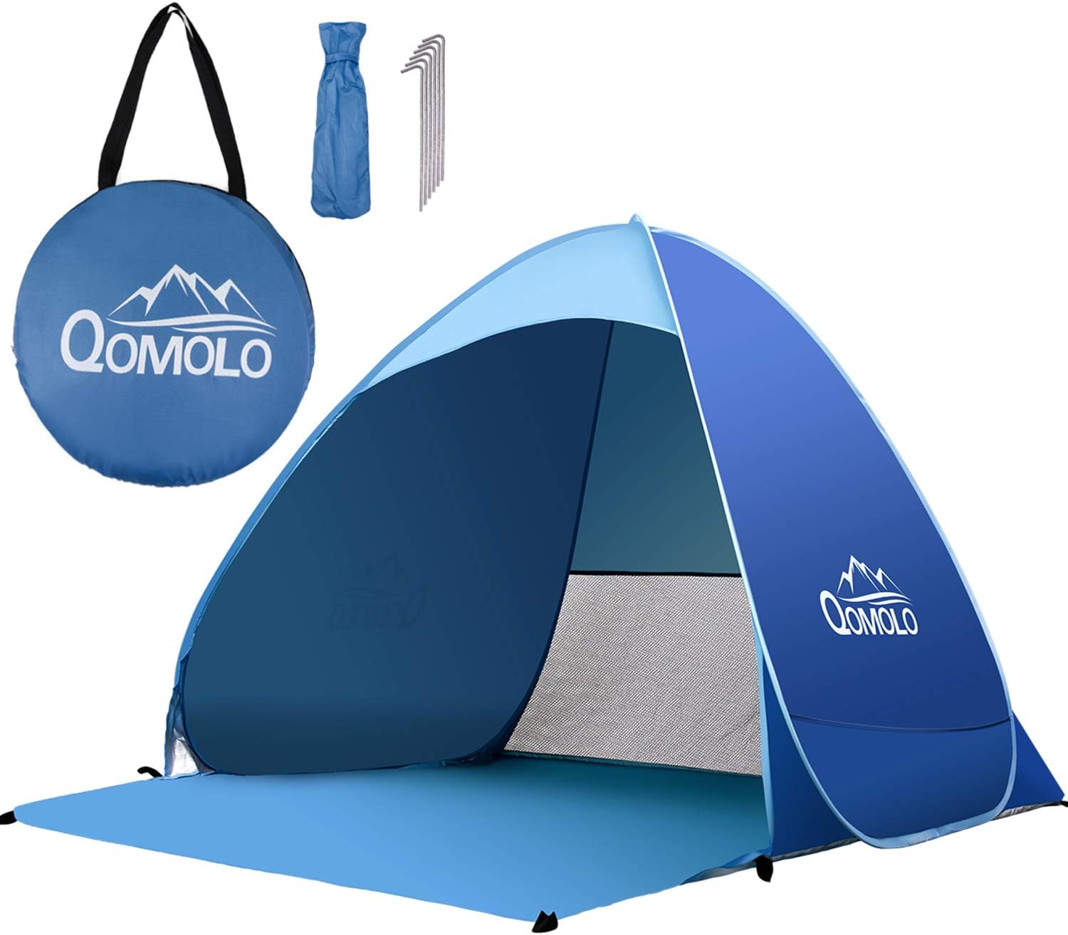 Qomolo Beach Shelter, Pop-Up Beach Tent 
