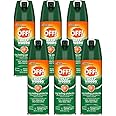 OFF! Deep Woods Insect Repellent V Ticks Aerosol 6 oz, Pack of 6
