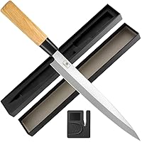 sawkit 7 inch Sashimi Knife/Sushi Chef's knifes/Bread Chef's knifes/Stainless Steel Slicing Slicing Meat and Fish…