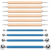 ABenkle 10Pcs Dotting Tools Ball Styluses for Rock Painting, Pottery Clay Modeling Embossing Art Mandala