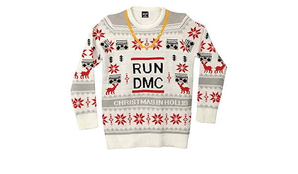 run dmc christmas jumper