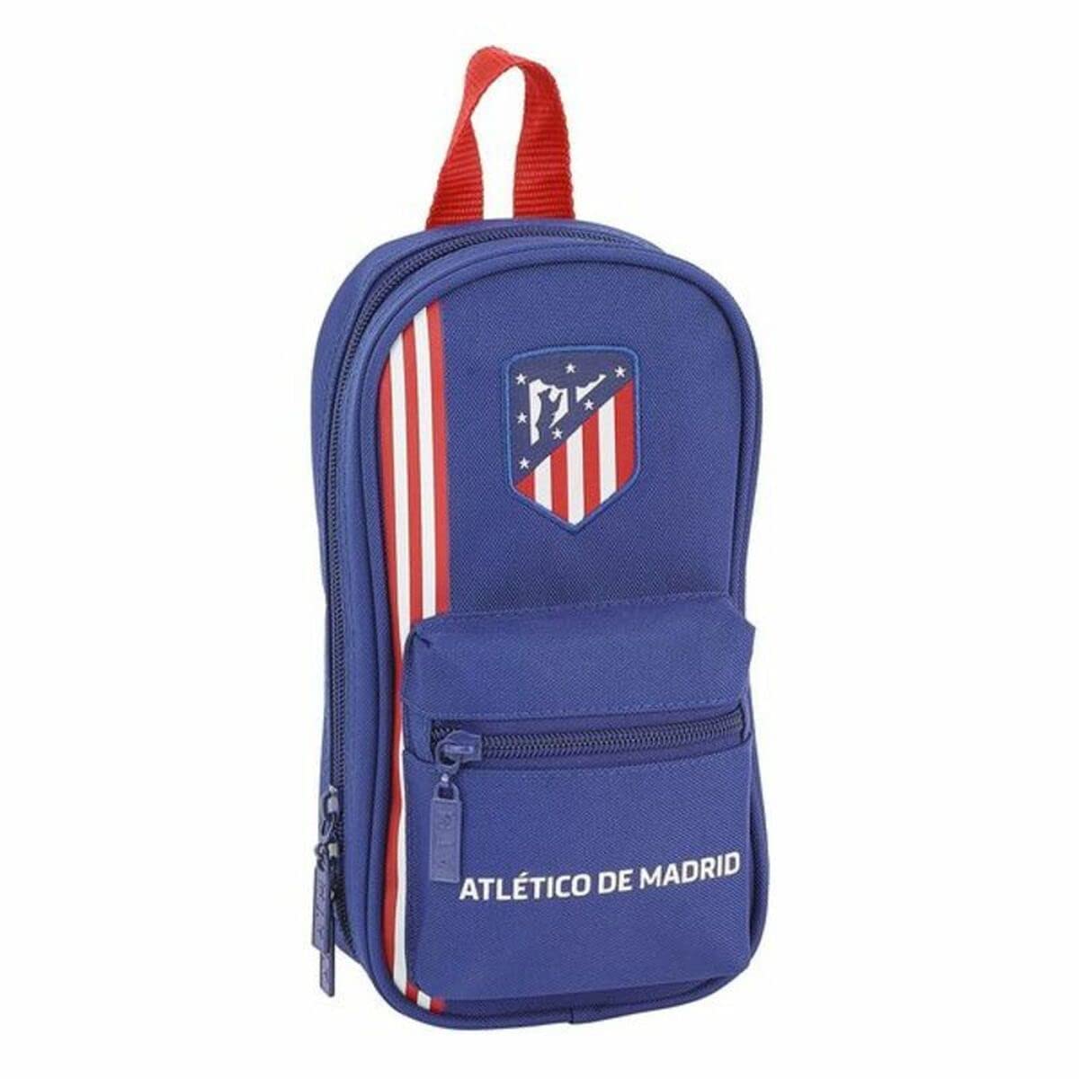 SAFTA Atlético de Madrid In Blue Official Toiletry Bag with 4 Cases and Useful 120 x 50 x 230 mm — image 1