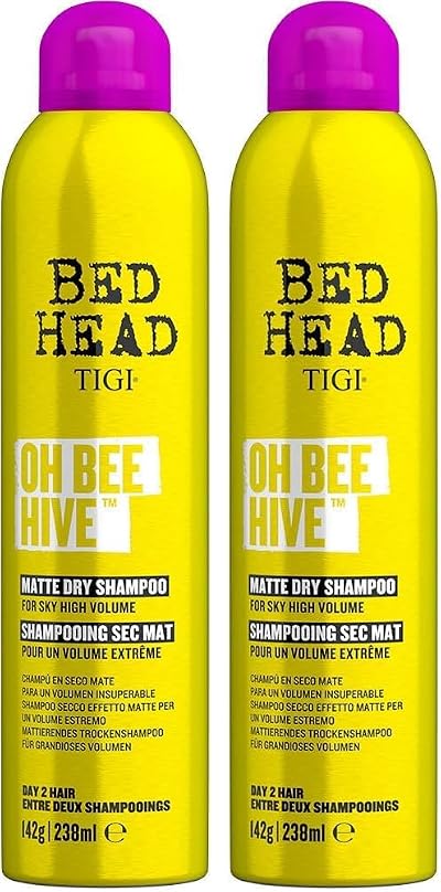 Bed Head by TIGI Oh Bee Hive Dry Shampoo 2-Pack Lightweight Refresh
