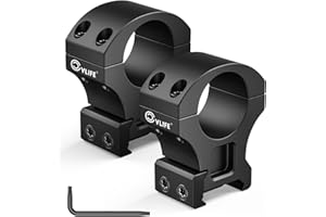 CVLIFE Precision 1 Inch Scope Rings Scope Mount - 2 Pieces
