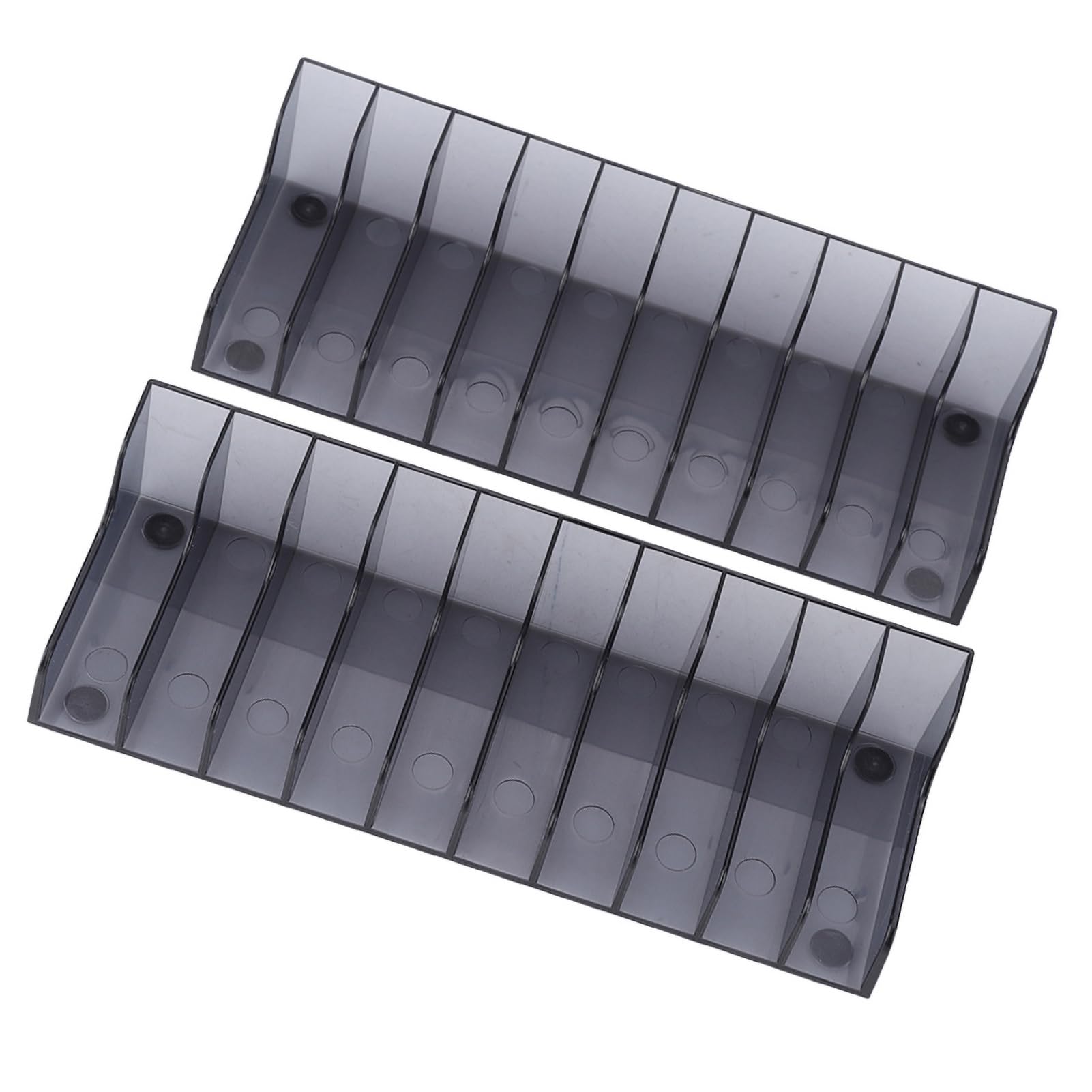 Joyzan Game CD Storage Stand, 2pcs Large Capacity Game Card Box Multi-Function Disc Rack Tower ABS Universal Holder Display Bracket Wear Resistant Organizer Small and Lightweight for PS4 Slim Pro