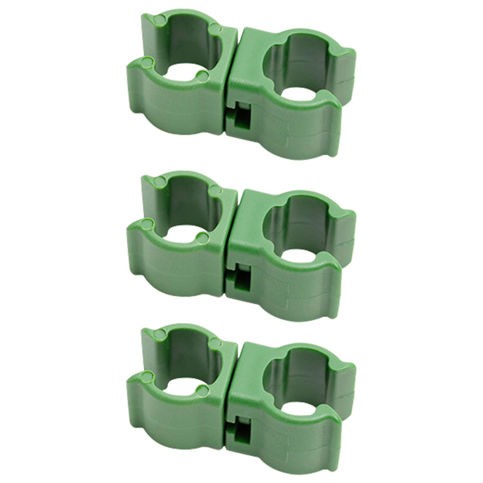 hifrom Bamboo Cane Connectors for Fruit, Plant Trellis Cane Connector, 50Pcs Flexible Cane Balls for Garden Orchard Tomato Cage, Vegetable Cage, Fruit Cages and Netting (0.43inch/11mm)