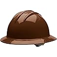 Bullard 3-Rib C34 Full Brim Safety Hard Hat with Spacious Shell, 6-Point Ratchet Suspension, and Cotton Brow Pad