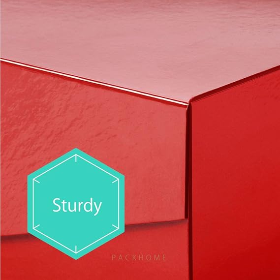 PACKHOME Caja de regalo grande de 35,5 x 24 x 11,5 cm ...