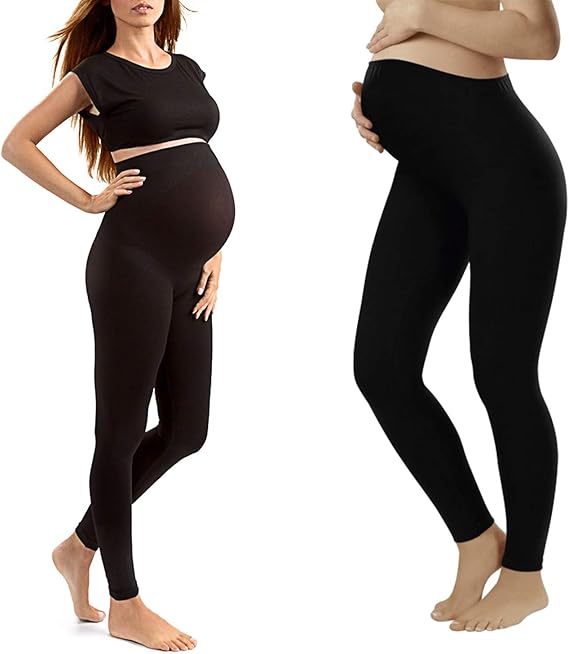 black maternity leggings amazon