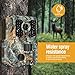 Clobo Trail Camera, 16MP 1080P Wildlife Scouting Hunting Camera with 120°Wide Angle Lens,0.2s Trigger Speed,2.4