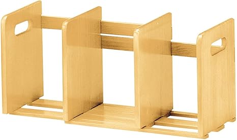 Amazon Co Jp ブックスタンド スライド式 ナチュラル W 007 Na W 007 Na ホーム キッチン