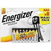 Energizer 8-Pack AAA Alkaline Batteries E92SMP8T