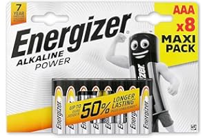 Energizer 8-Pack AAA Alkaline Batteries E92SMP8T