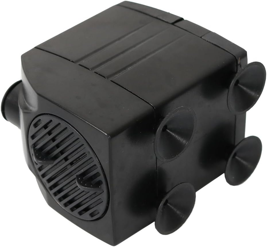 Sunnydaze Submersible Water Fountain Pump with Transformer and Finger Light, Use for Small Fountains or Aquariums, 2 Nozzles, 120 Volt, 160 GPH: Sunnydaze Decor: Home & Kitchen
