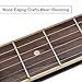 COWEEN Pocket Guitar 6 Strings Portable Guitar Practice Gadgets 6 Fret Pocket Strings for Beginners