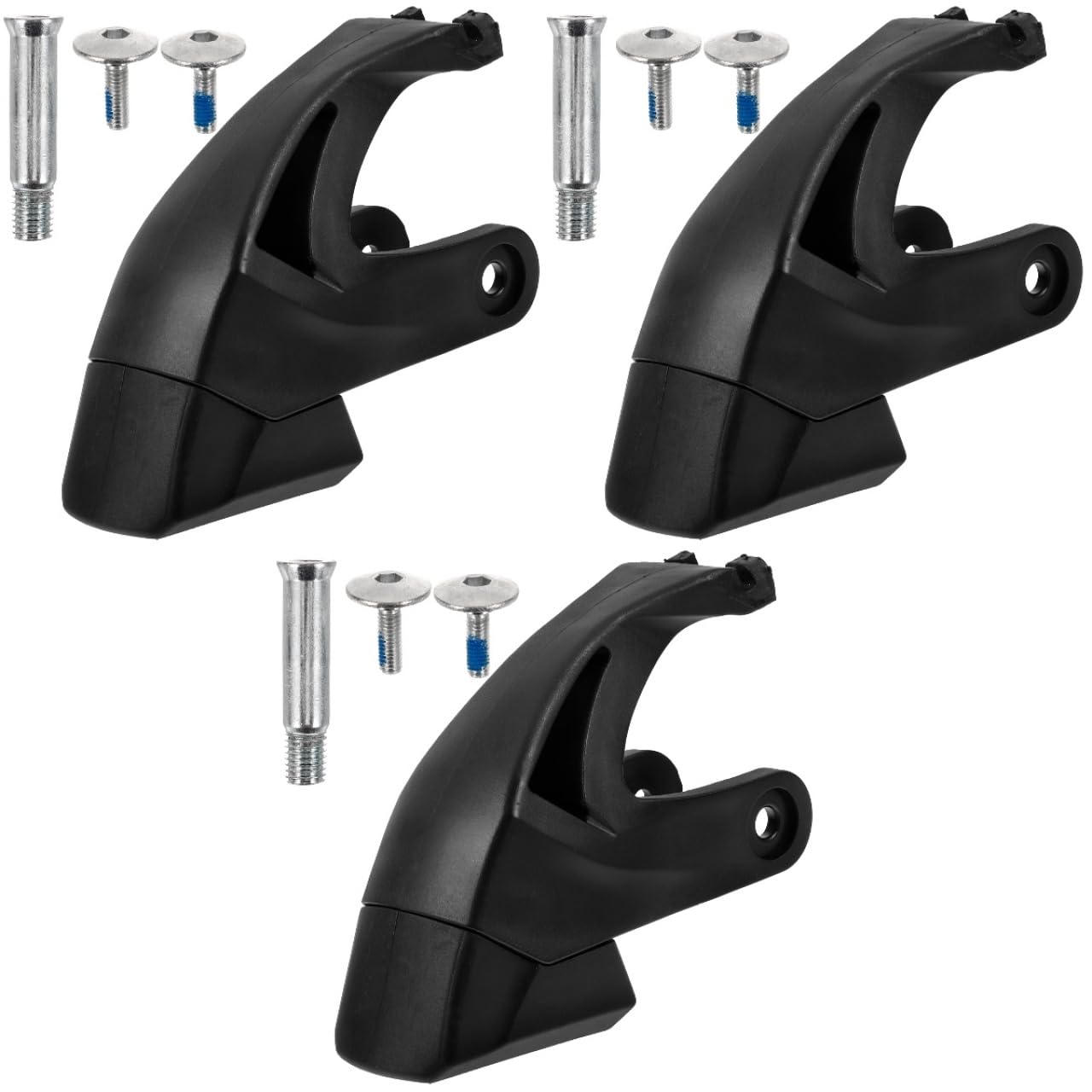 Photo 1 of DOITOOL Inline Skates Brake Replacement, 3 Sets Roller Skate Brake Stoppers Universal Inline Skate Stopper Skating Replacement Accessories