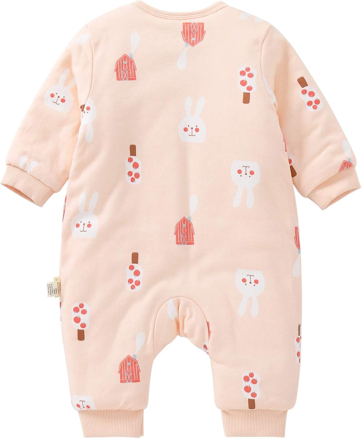 pureborn Unisex Baby Sleepsuit Thick Winter Warm Cotton Robe Snowsuit for Infant Boys Girls 0-24 Months: Clothing