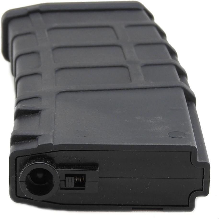 Lonex Airsoft M Series Scar Plastic Black PMAG Magazine 200 RDS ASG MID Cap : Sports & Outdoors