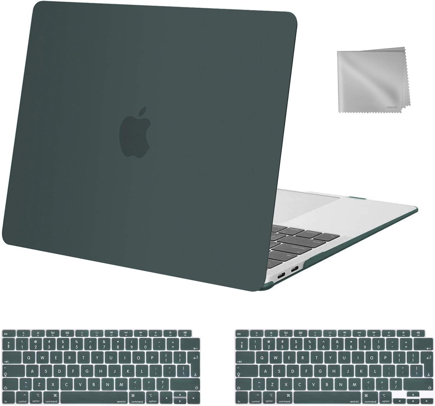 MOSISO Compatible with MacBook Air 13 inch Case M1 2021 2020 2019 2018
