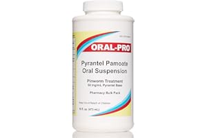ORAL-PRO Aurora 50Mg/Ml Oral Pro Pyrantel Pamoate Oral Suspension, 16 Ounce, Vanilla Flavor