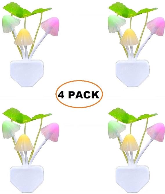 PRO365 Kids Magic Night Lamp Automatic on/off Smart Sensor (Multicolour) -4 Pack